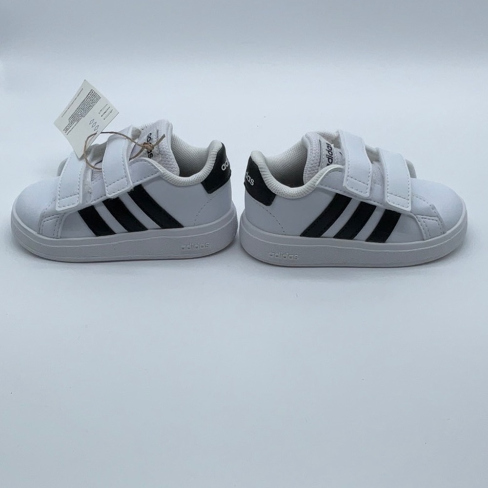 Adidas GRAND COURT SHOES black and white - Picture 6 of 8